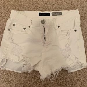 White Shorts